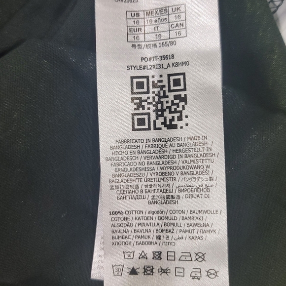 NWT Guess Boys Shirt, Size 16 - Picture 5 of 5